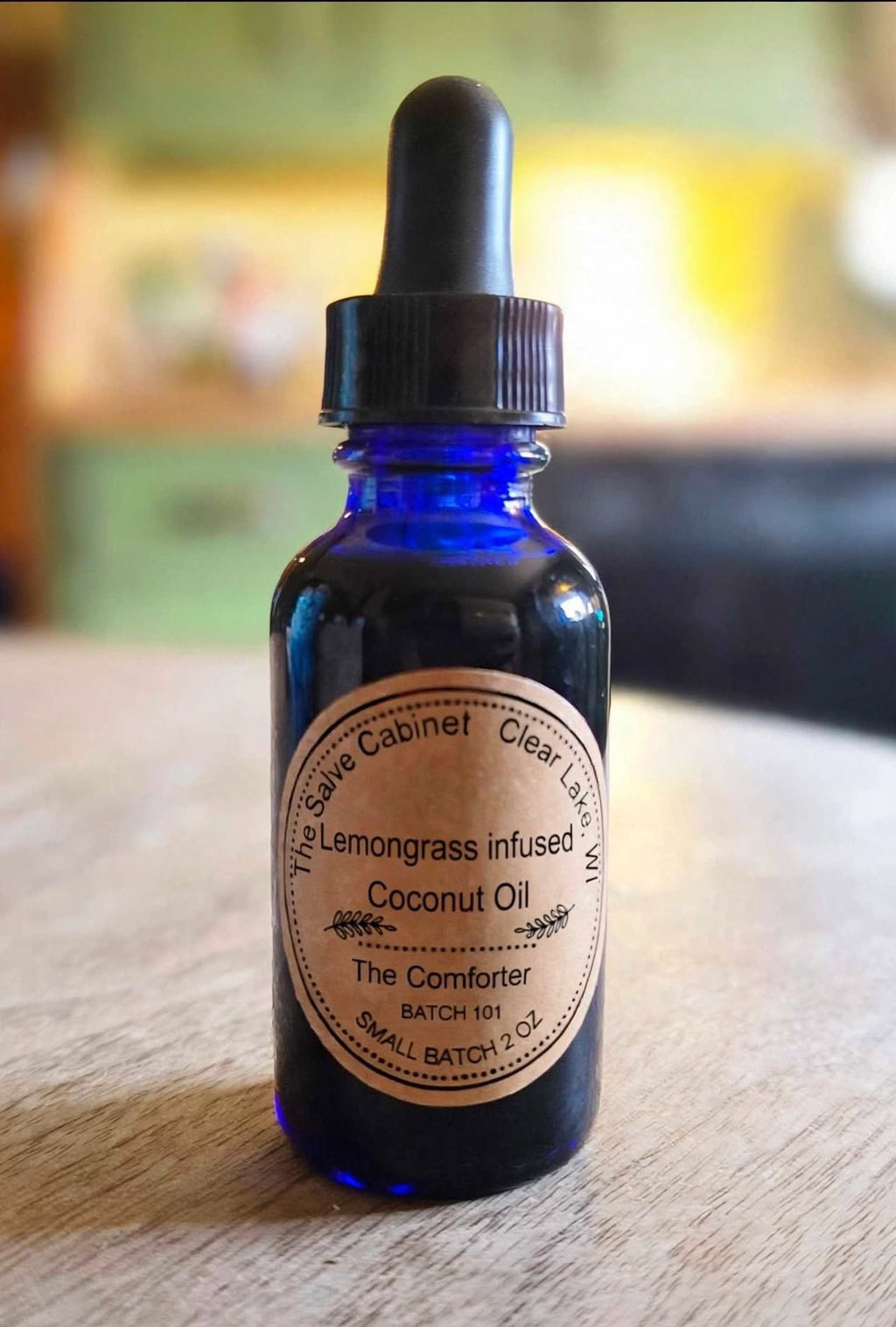 Lemongrass Infused Organic Coconut Oil